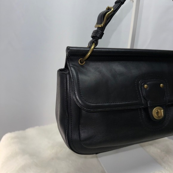 Coach City Willis 70th Anniversary Crossbody Bag Satchel Black Legacy 22062 - Picture 3 of 16